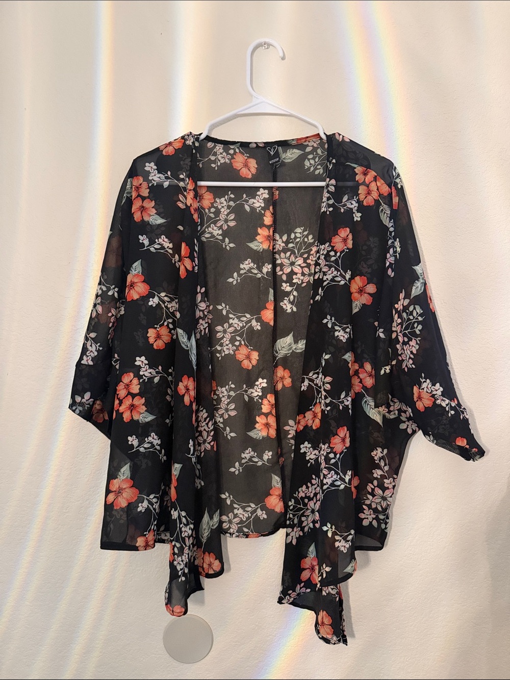 Windsor Sheer Floral Kimono